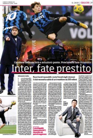 KOK真人-【揭秘】为什么国际米兰很难借到钱？